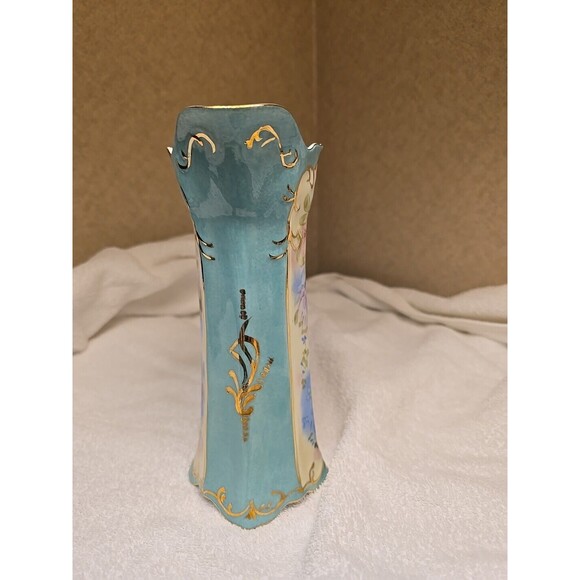 Beautiful Handpainted Limoges China Pitcher 8.5 inch 122417 - Picture 2 of 6